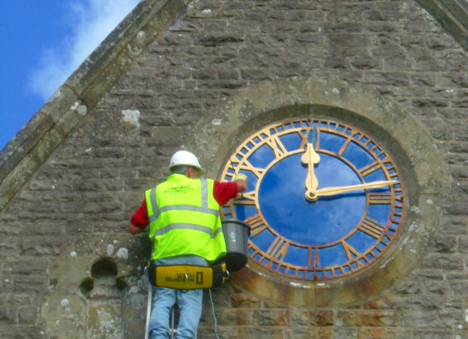 Clock Face and Weather Vane Maintenance High Level Maintenance